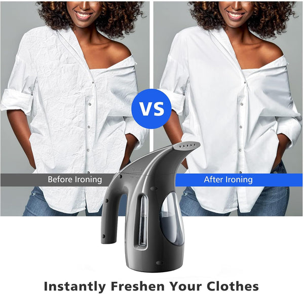 HiLIFE HL7 Handheld Clothes Steamer, Quick Heat-up, Compact for Travel & Home