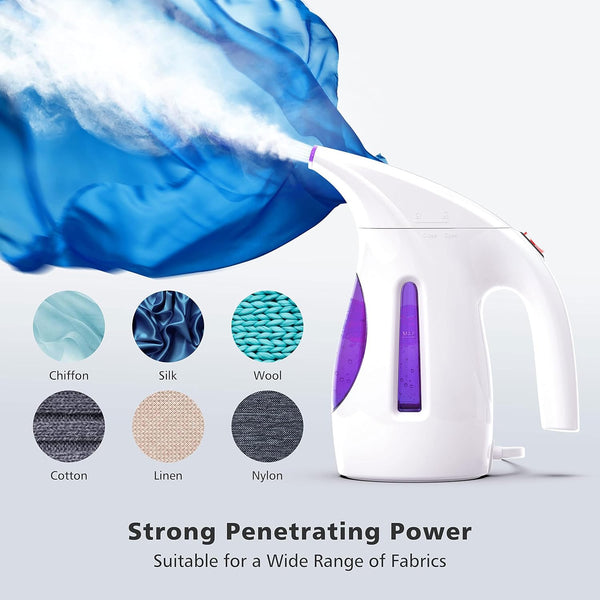 HiLIFE HL7 Handheld Clothes Steamer, Quick Heat-up, Compact for Travel & Home