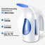 HiLIFE Steamer for Clothes, Portable Handheld Design, 240ml Big Capacity, 700W, Strong Penetrating Steam, Removes Wrinkle, for Home, Office(ONLY FOR 120V) (Ocean Blue)